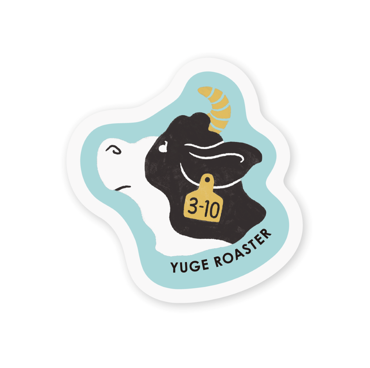 YUGE_IMUYAM UVステッカー COW