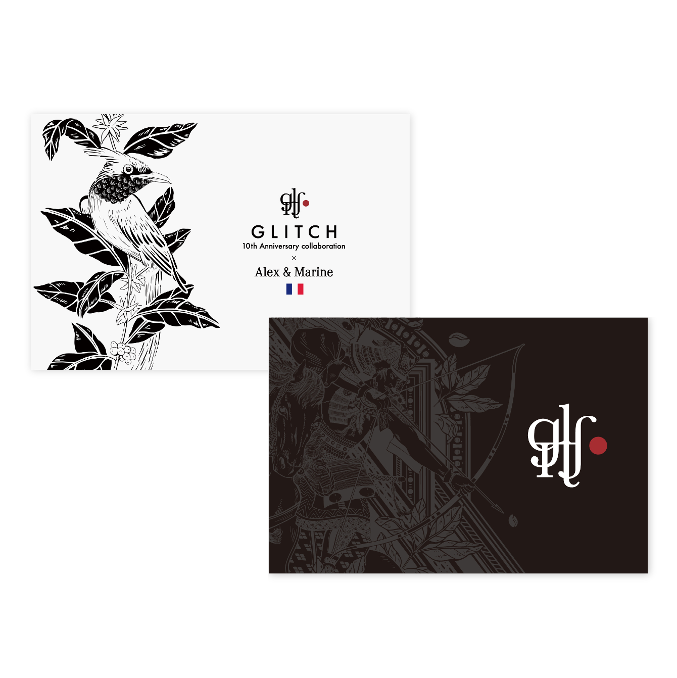 GLITCH10th_A&M ポストカード2P
