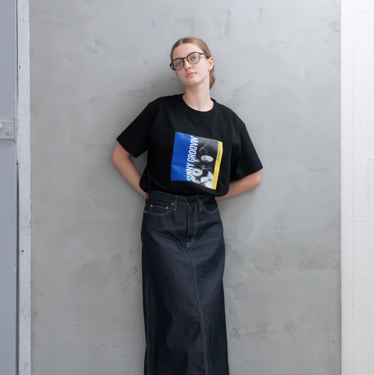 珈琲小_JAZZ Tシャツ