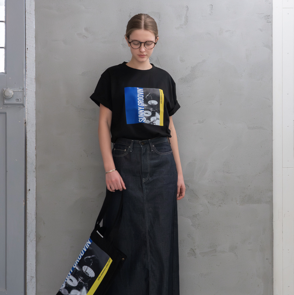 珈琲小_JAZZ Tシャツ