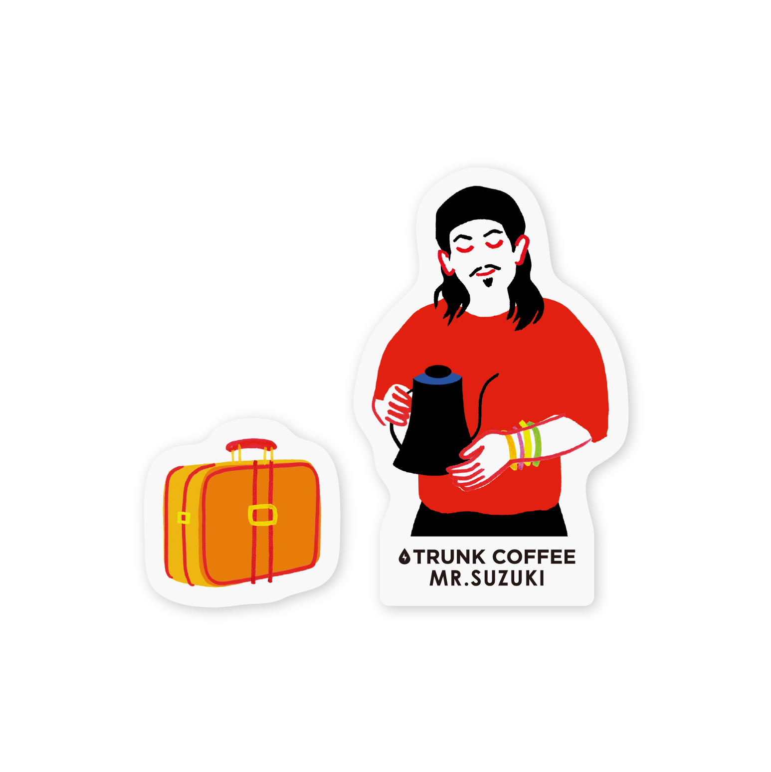 TRUNK_ERIC UVステッカー MR. SUZUKI