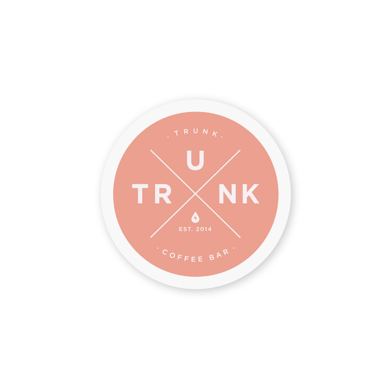 TRUNK UVステッカー LOGO